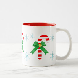 Taza Bicolor Tres cañas de caramelo