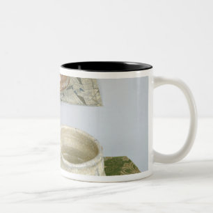 Taza Bicolor Tres chawans usados para las ceremonias de té,