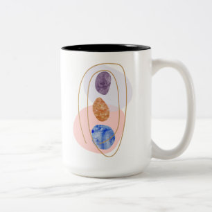 Taza Bicolor Tres piedras