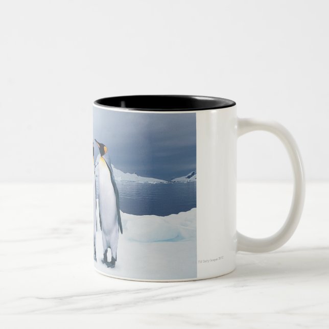 Taza Bicolor Tres rey pingüinos (Derecha)