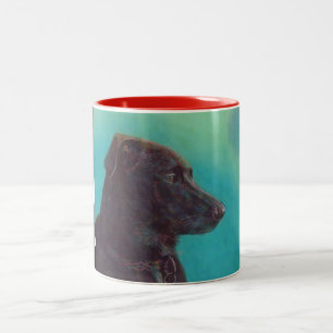 Taza Bicolor Trevor "caballero real "