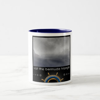 Taza Bicolor Triángulo de las Bermudas