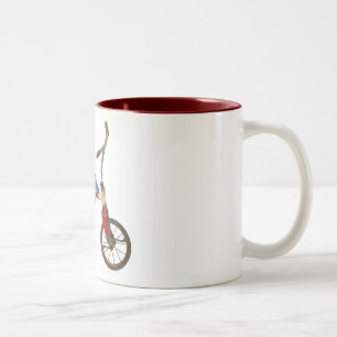 Taza Bicolor Triciclo viejo
