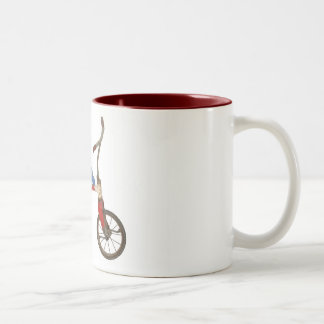 Taza Bicolor Triciclo viejo