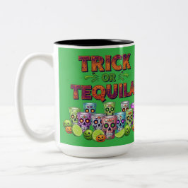 Taza Bicolor Trick o Tequila Tee