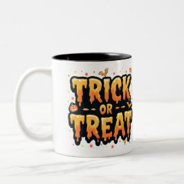 Taza Bicolor Trick o Treat-Halloween