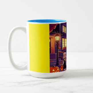 Taza Bicolor Trick-o-Trick-or-Trick-Trick-or-Trick-Trick-or-Tri