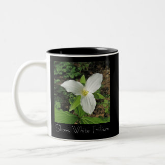 Taza Bicolor Trillium blanco llamativo