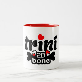 Taza Bicolor Trini 2D Hueso