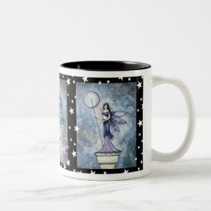 Taza Bicolor Trío de hadas nocturnas de café Mug de Molly Harri