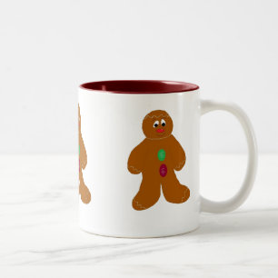 Taza Bicolor Trío de hombres de jengibre