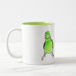 Taza Bicolor Trío del loro