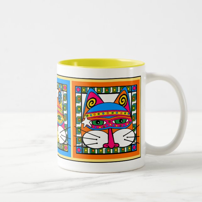 TAZA BICOLOR TRIO MÁGICO MÍSTICO (Derecha)