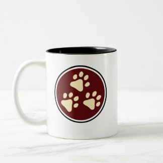 Taza Bicolor Tripawds Two Tone Coffee Mug