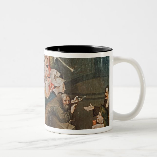 Taza Bicolor Tríptico de la tentación de St Anthony (Derecha)