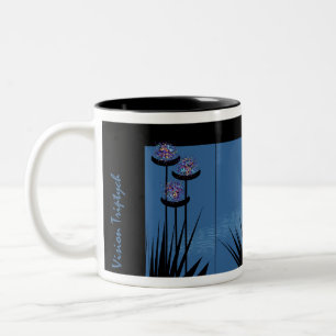 Taza Bicolor Tríptico de Vision