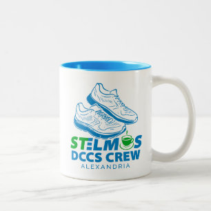Taza Bicolor Tripulación de St. Elmo's DCCS de Alexandria