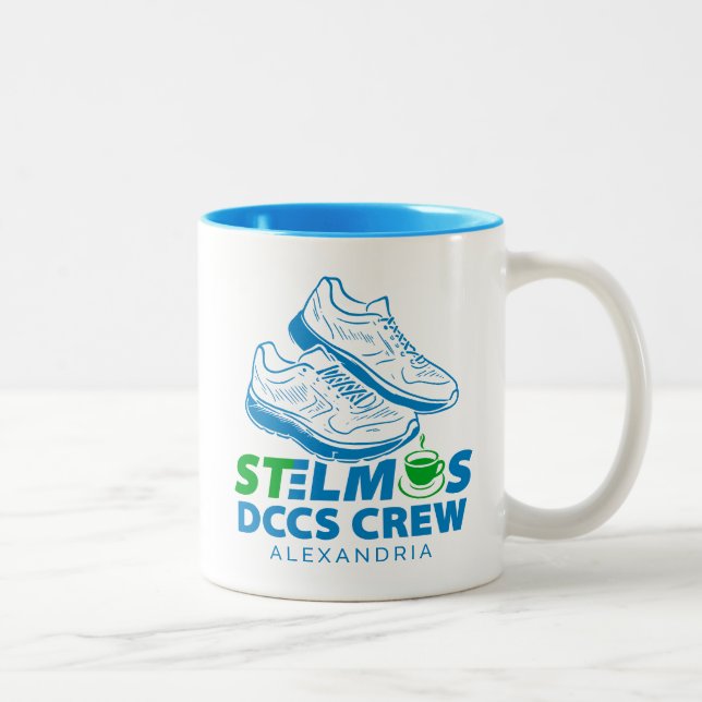 Taza Bicolor Tripulación de St. Elmo's DCCS de Alexandria (Derecha)