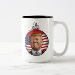 Taza Bicolor Triunfo para el navidad