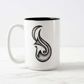 Taza Bicolor Trompeta de la luna