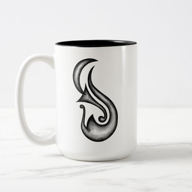 Taza Bicolor Trompeta de la luna (Izquierda)