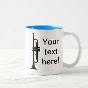 Taza Bicolor Trompeta personalizada