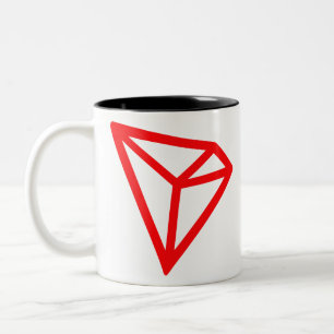 Taza Bicolor tron-trx-logo