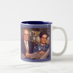 Taza Bicolor Tropa de la mamá y del papá