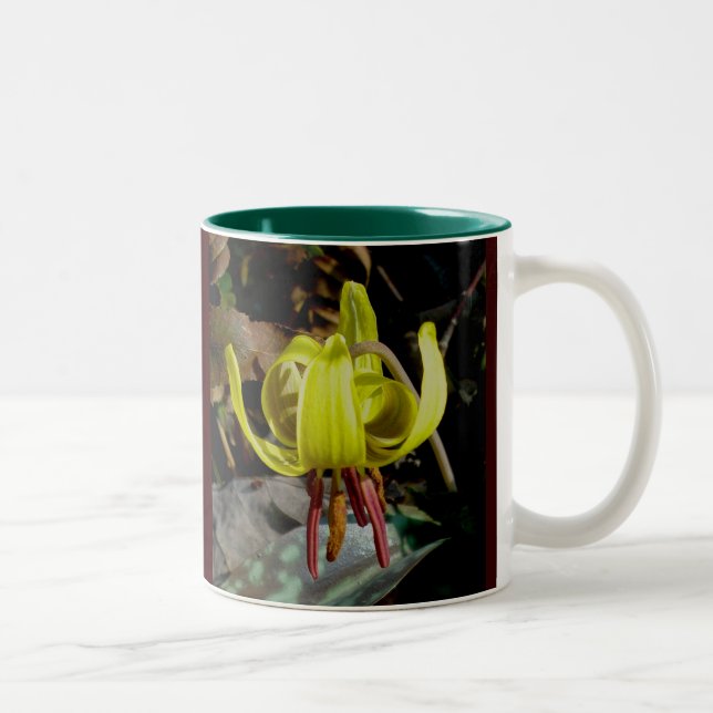 Taza Bicolor Trout Lily #1 Mug (Derecha)