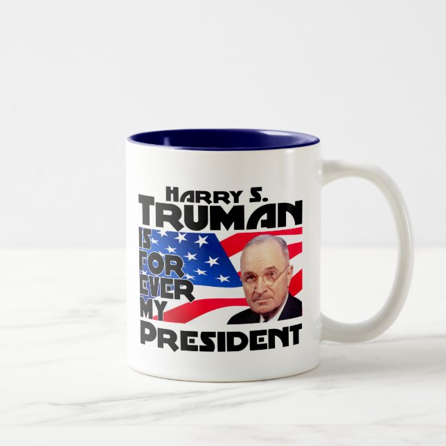 Taza Bicolor Truman para siempre (Derecha)