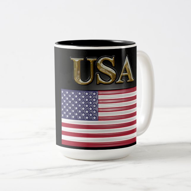TAZA BICOLOR TRUMP 2024 (Anverso derecho)