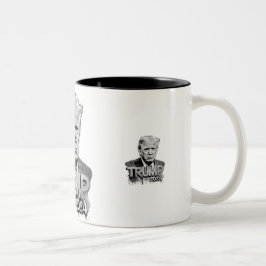 Taza Bicolor Trump de dos tonos