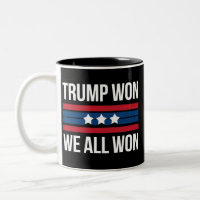 Trump Ganó Todos Ganamos 2024 Bandera EEUU Trump G