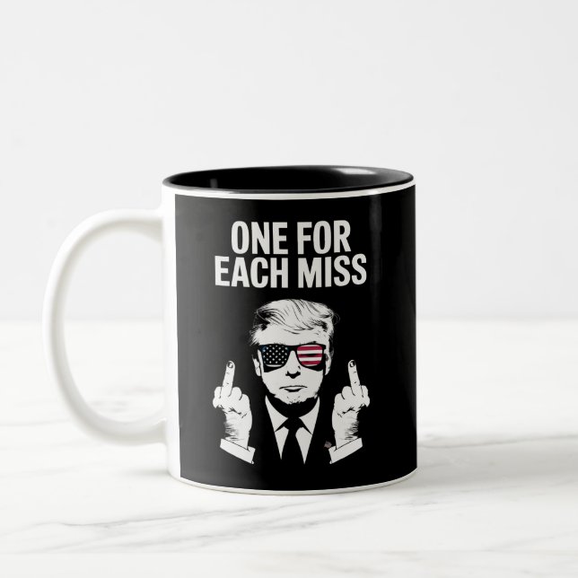 Taza Bicolor Trump One For Each (Izquierda)