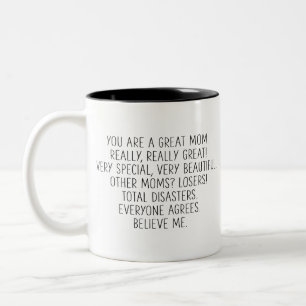 Taza Bicolor Trump: Regalo de Día de la Madre para mamá, idea d