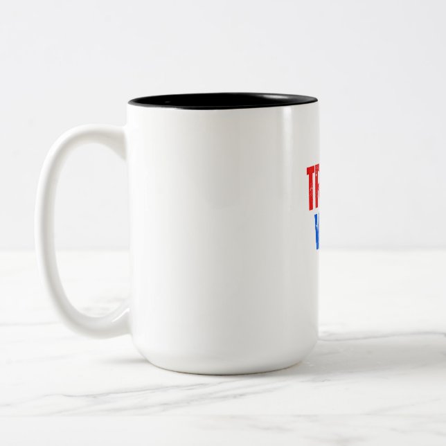 TAZA BICOLOR TRUMP VANCE 2024 (Izquierda)