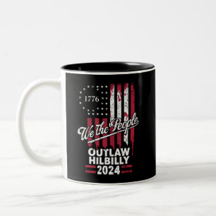 Taza Bicolor Trump Vance 2024 Proscribe a Hillbilly