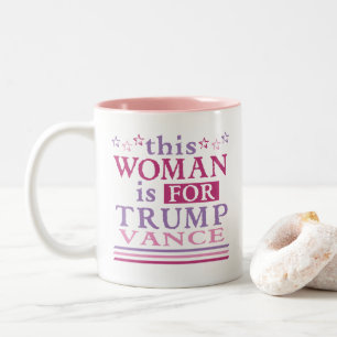 Taza Bicolor Trump Vance - esta mujer es para