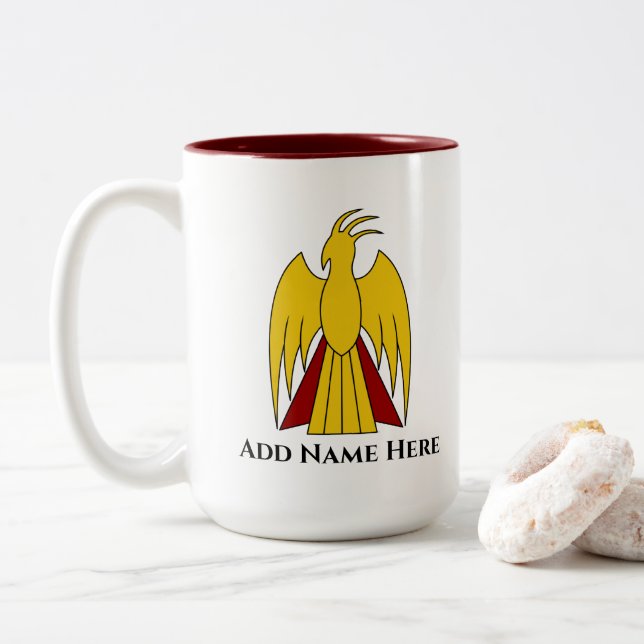 Taza Bicolor TSDS Arisdale personalizado (Con donut)