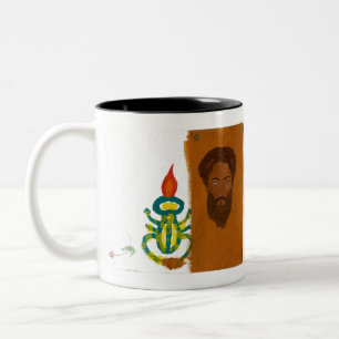 TAZA BICOLOR TST /ARTE FLO