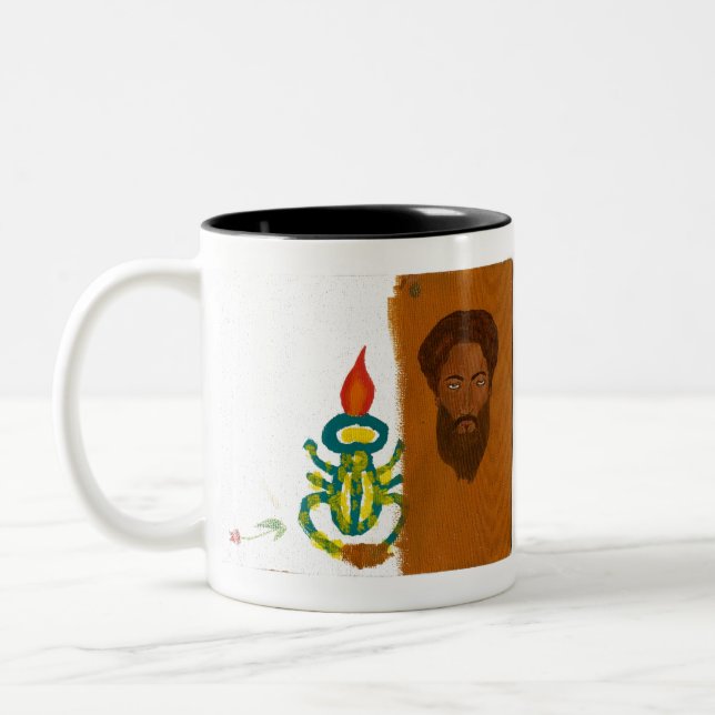 TAZA BICOLOR TST/FLO ART (Izquierda)