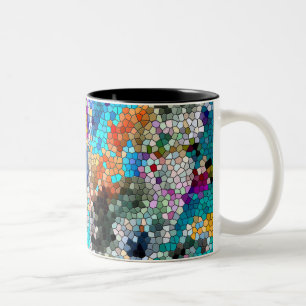 Taza Bicolor TTEQOTGCubismINV AZUL SGDRKDP