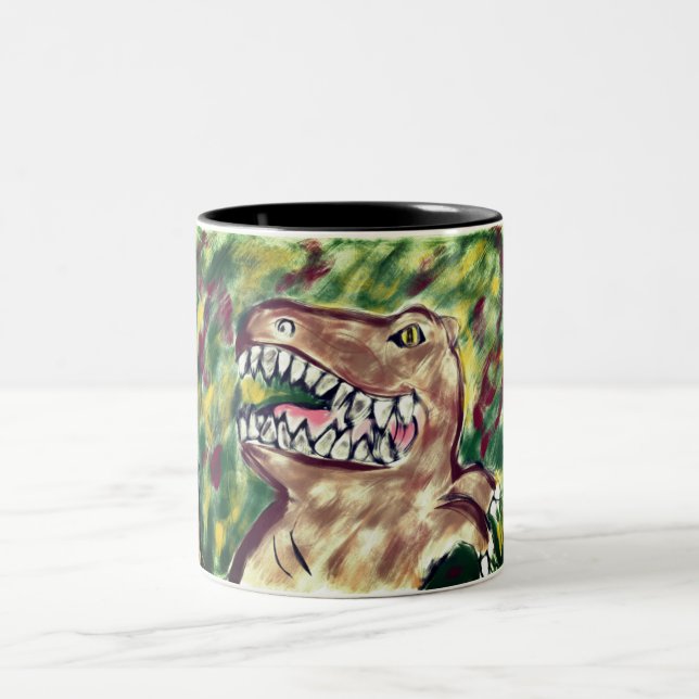 Taza Bicolor tTrex (Centro)