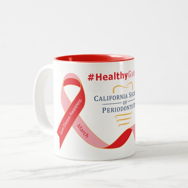 Taza Bicolor Tubo de dos tonos de GDA CSP (Anverso izquierdo)