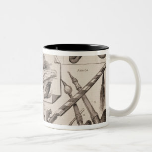 Taza Bicolor Tubos de toda la gente