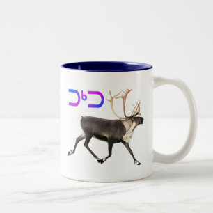 Taza Bicolor Tuktu - Caribou