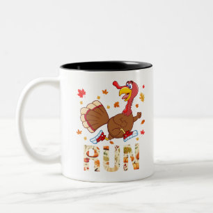 Taza Bicolor Turquía organiza el Día de Acción de Gracias con T
