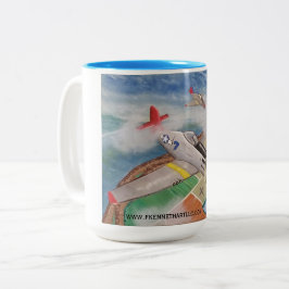Taza Bicolor Tuskegee Wingman Mug
