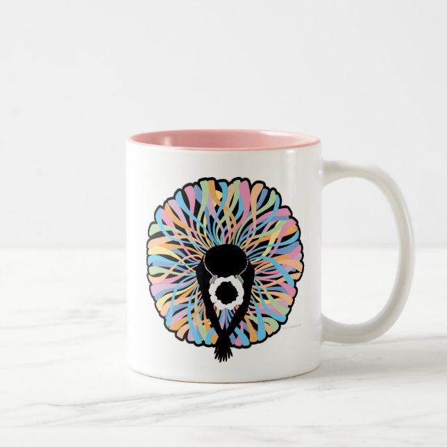 Taza Bicolor Tutu Elegant (bailarina de ballet) Coffee Mug (Derecha)