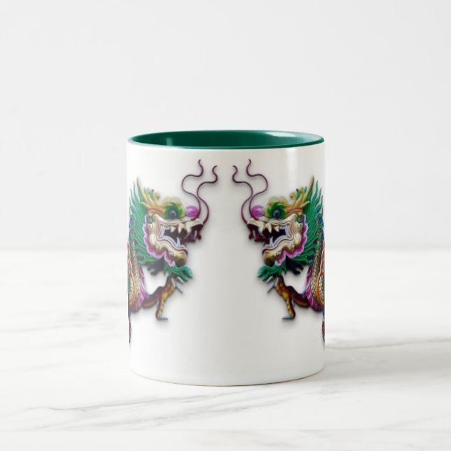 Taza Bicolor Twin Dragons Mug (Centro)